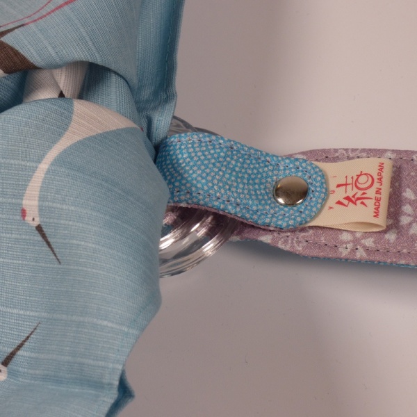 Handle loops with furoshiki cloth