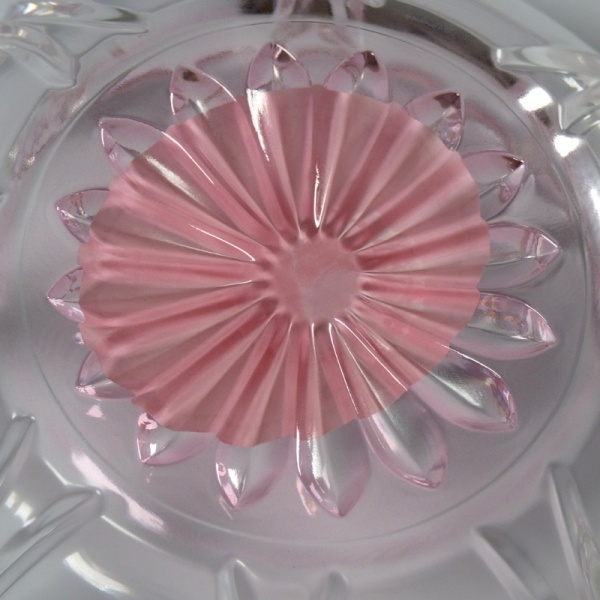 Cut glass detail of Japanese glass dessert bowl