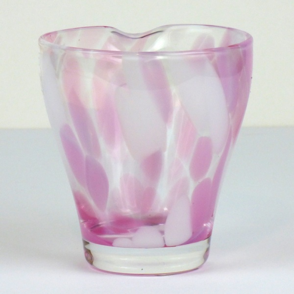 Pink 'Sakura' glass jug