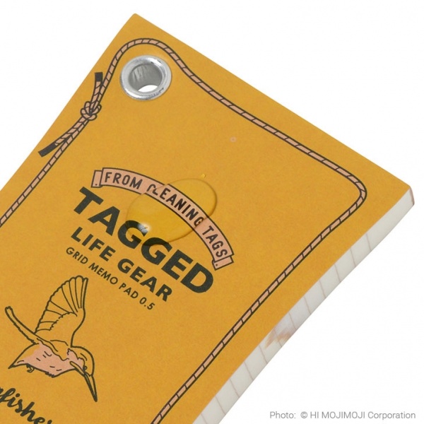 'Tagged Life Gear' Japanese notepad with water splash