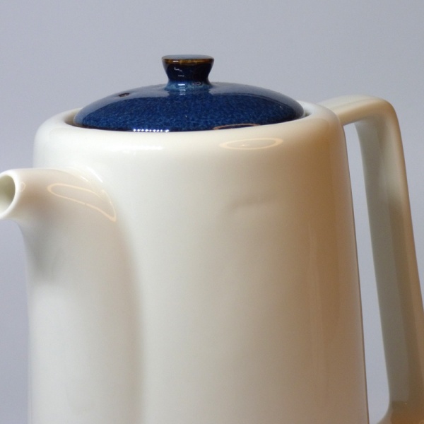Slight imperfection on the side of Japanese teapot