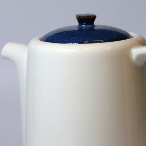 Japanese teapot with small imperfection on side