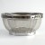 Two larger sized free-standing Japanese stainless steel mesh sieves