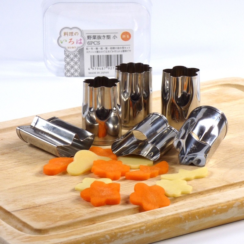 Japanese Bento Food Cutters - Set of 6