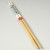 Long Japanese cooking chopsticks with retro design turquoise, grey and white handles