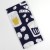 Japanese cotton tenugui cloth with beer glasses and edamame beans design