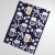 Japanese cotton tenugui cloth with beer glasses and edamame beans design