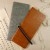 Edocha-iro and Ginnezu-iro Japanese premium notebooks on writing table