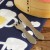 Mini Japanese picnic cutlery set on placemat with bento box