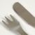 Close up of mini fork and spreader