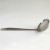 Japanese skimmer spoon with hammered stainless steel handle and fine mesh bowl