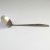 Stainless steel Japanese ramen spoon with tsuchime hammered finish